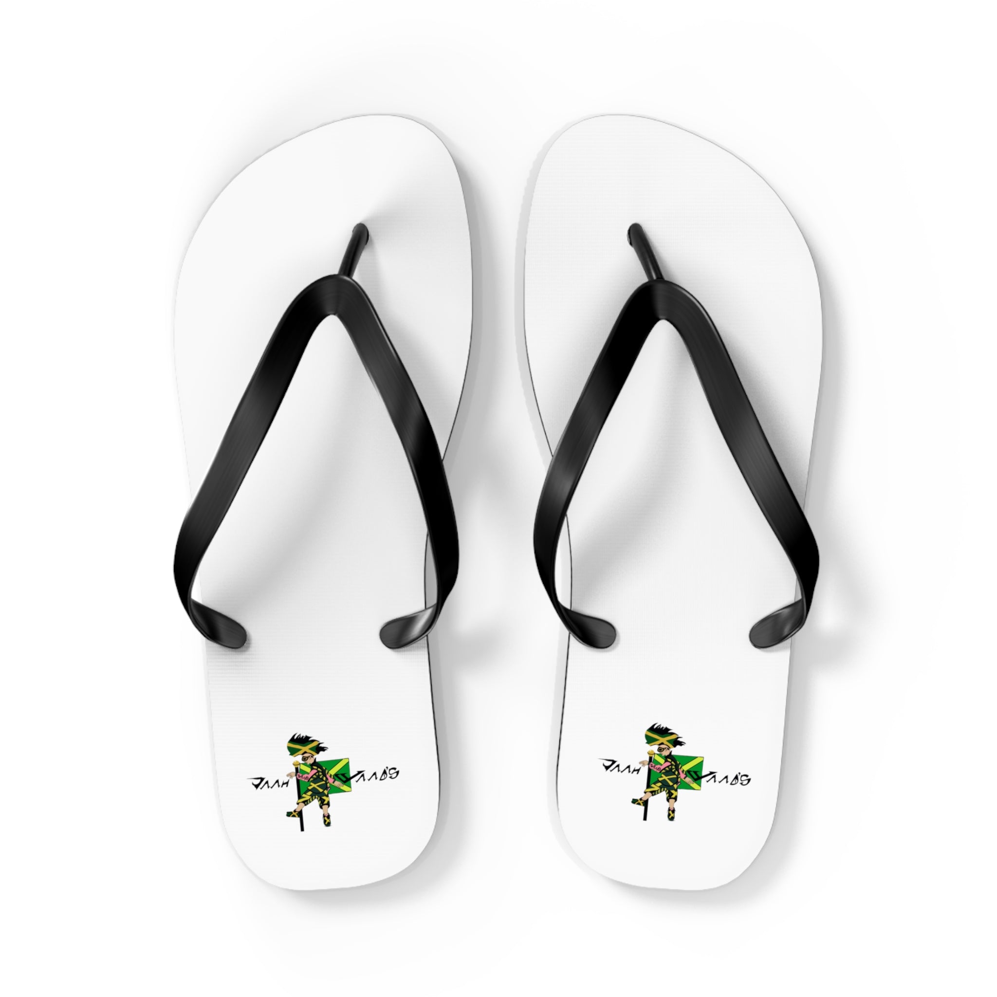 Chic Flip Flops for Summer Vibes, Fun Beachwear, Casual Outdoor Footwear, Travel Sandals, Gift for Pool Parties