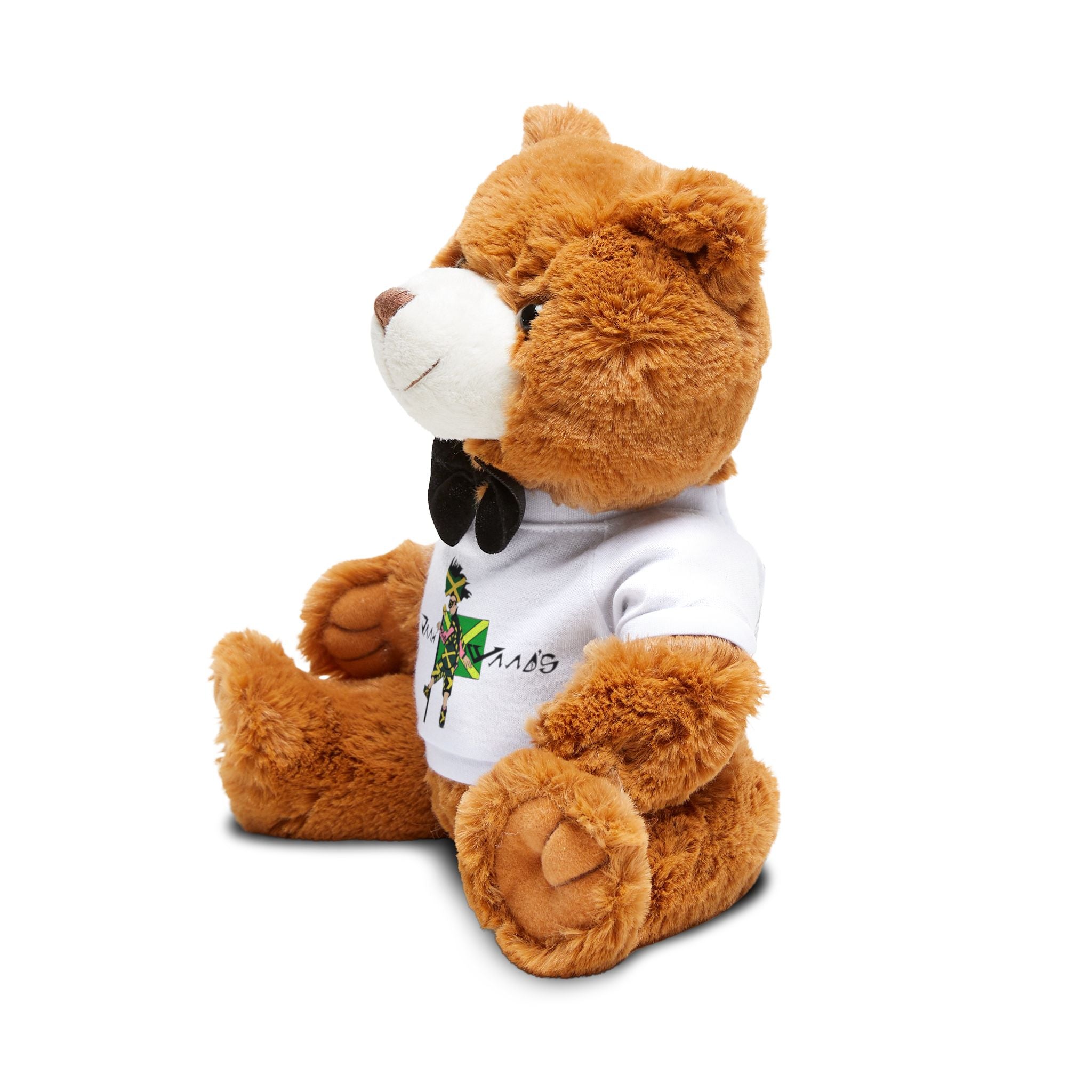 Adorable Personalized Teddy Bear with Custom T-Shirt, Perfect Gift for Kids and Collectors, Birthday, Baby Shower, Cuddle Buddy