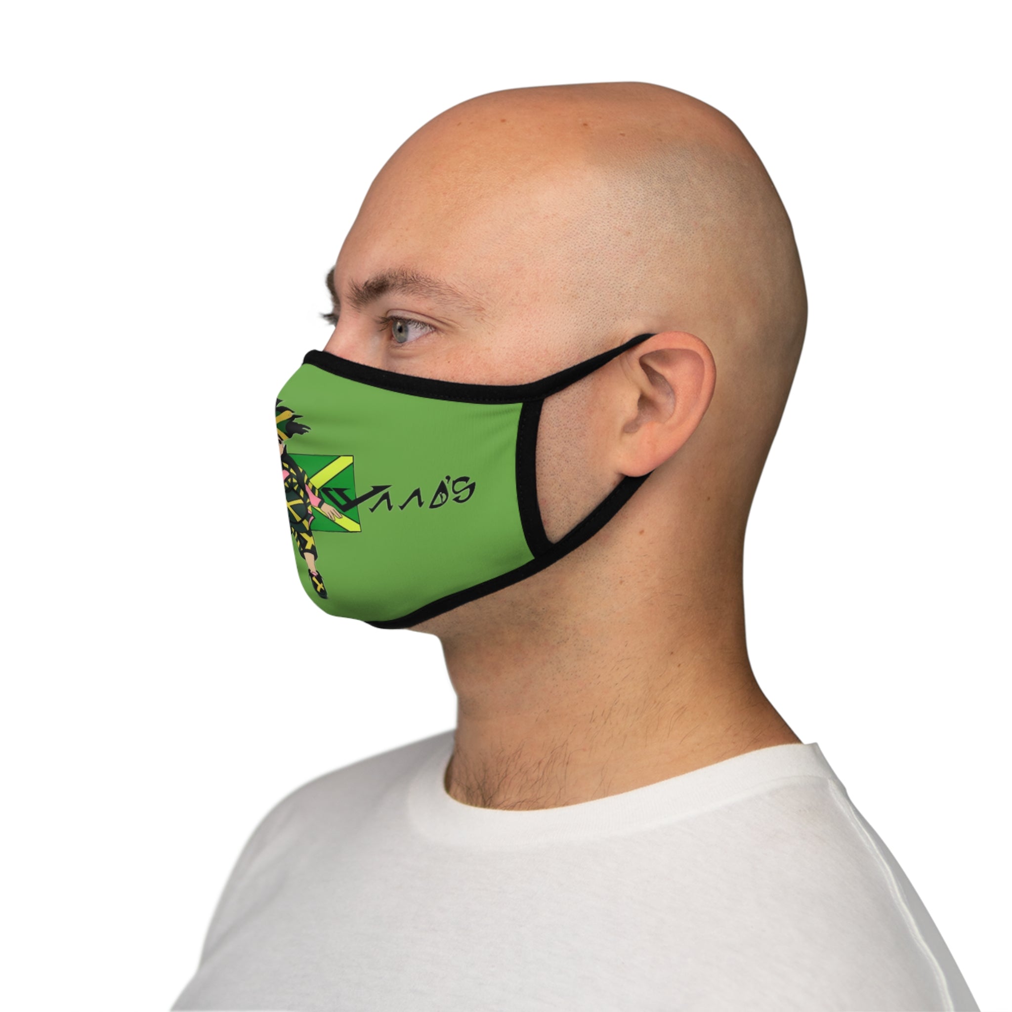 Funky Graphic Face Mask, Cool Masks for Festivals, Unique Gifts for Music Lovers, Stylish Protective Face Covering, Eco-Friendly Mask