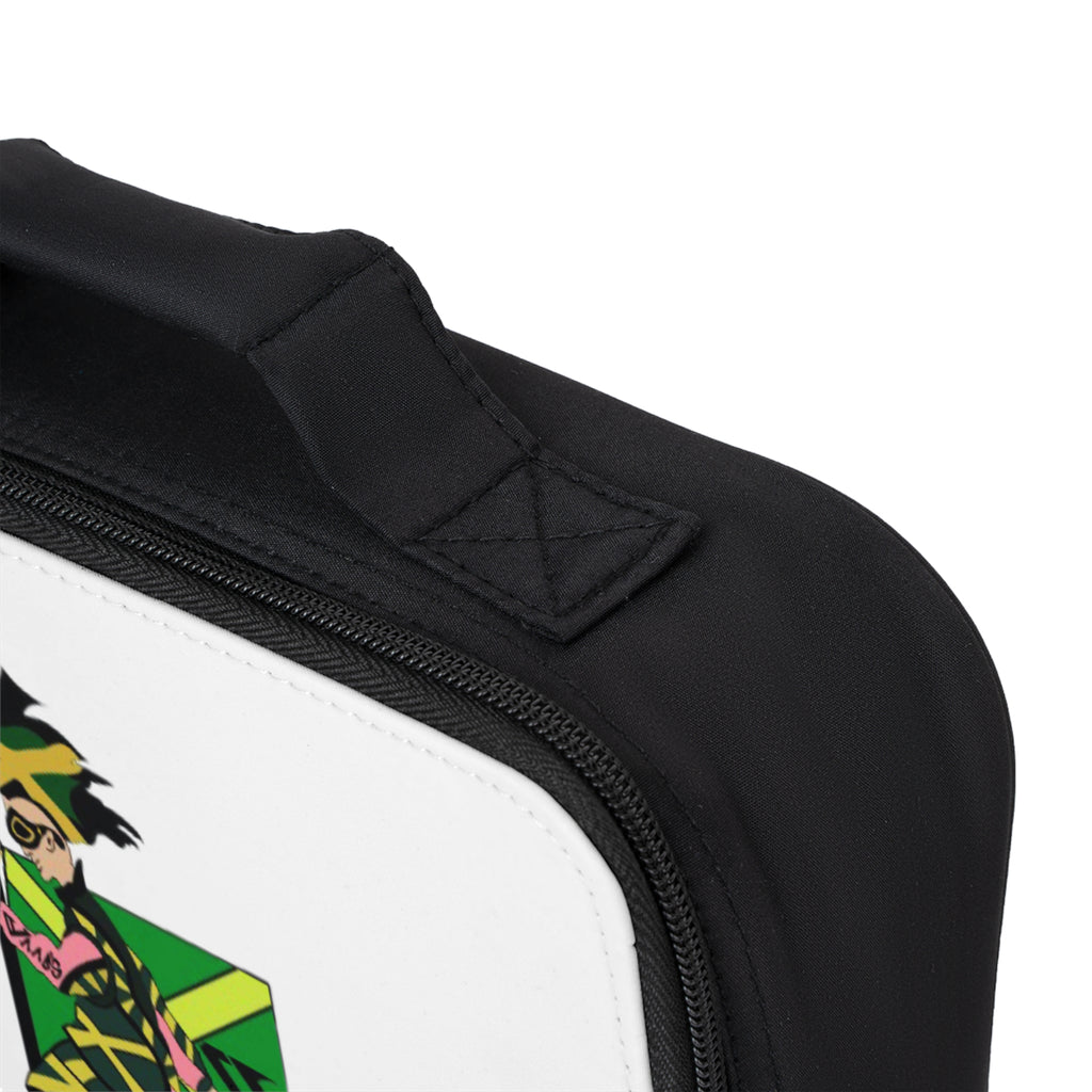 Vibrant Lunch Bag with Jamaican-Inspired Design, Eco-Friendly Tote, Perfect for Kids & Adults, Great for School, Picnics, Gifts, and Travel