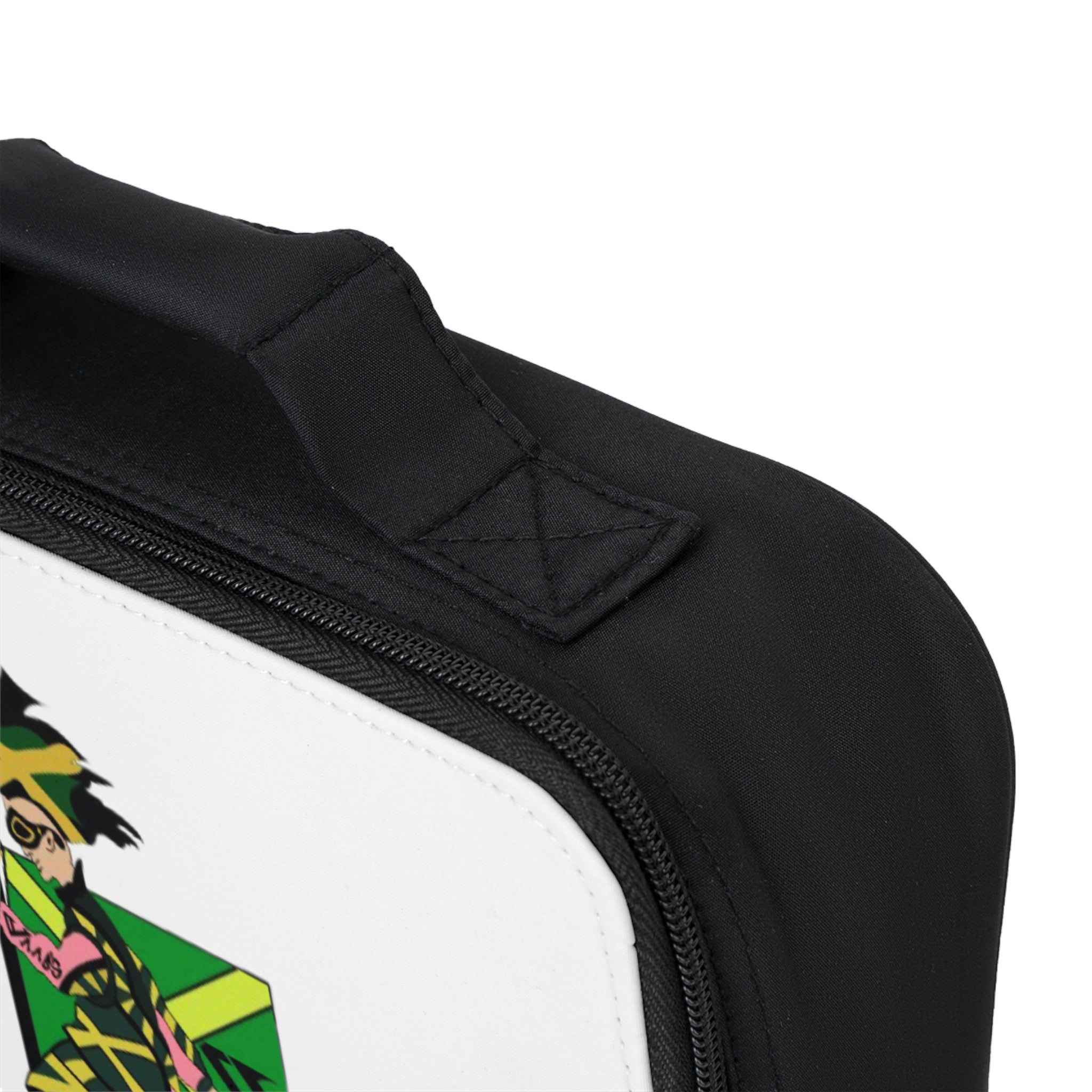 Vibrant Lunch Bag with Jamaican-Inspired Design, Eco-Friendly Tote, Perfect for Kids & Adults, Great for School, Picnics, Gifts, and Travel