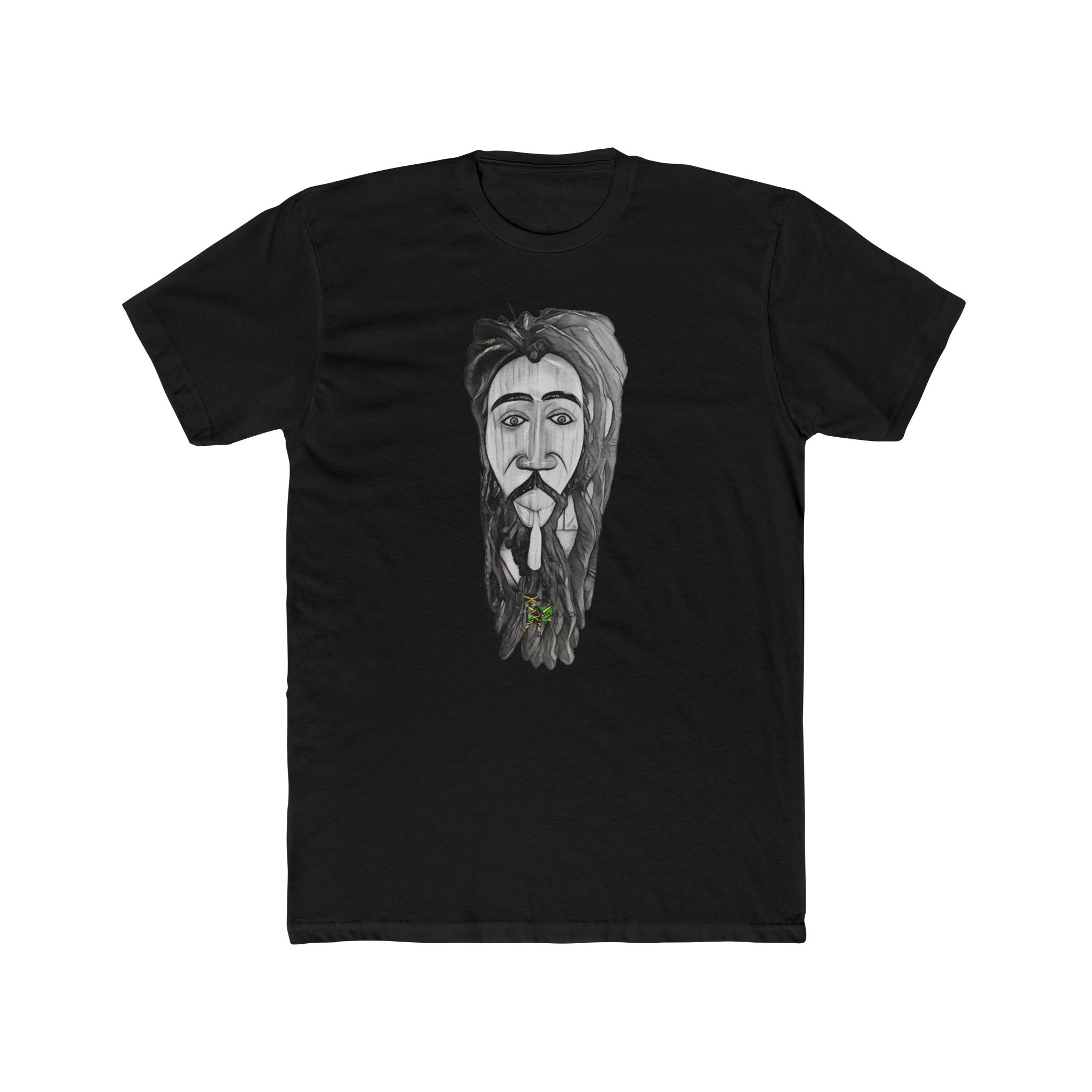 Cultural Graphic Tee, Unisex Cotton Crew Tee, Vintage Style T-Shirt, Artistic Casual Wear, Unique Gift for Art Lovers