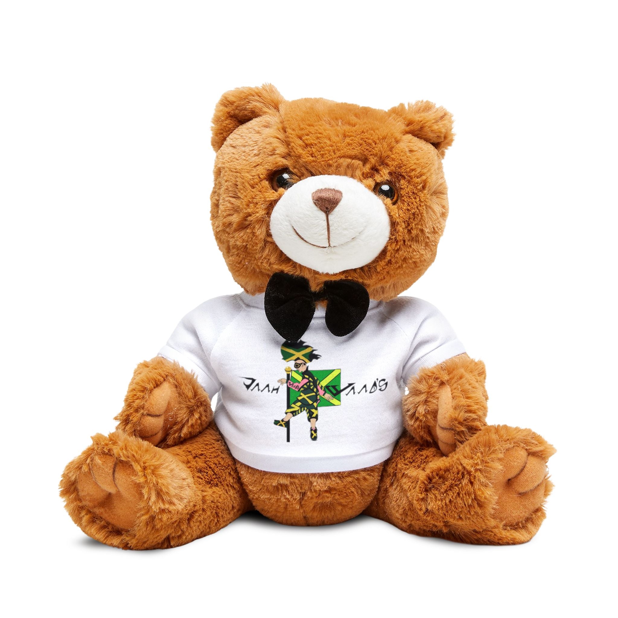 Adorable Personalized Teddy Bear with Custom T-Shirt, Perfect Gift for Kids and Collectors, Birthday, Baby Shower, Cuddle Buddy