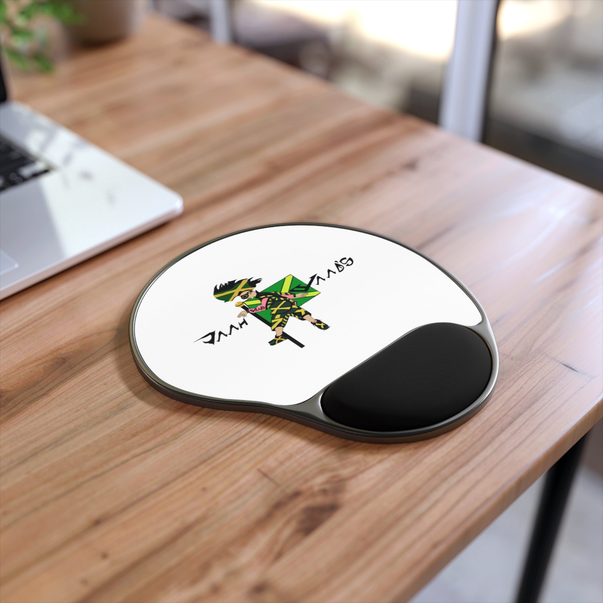 Colorful Mouse Pad with Wrist Rest - Unique Gaming Desk Accessory, Office Gift, Ergonomic Support, Fun Decor, Home Office Essentials