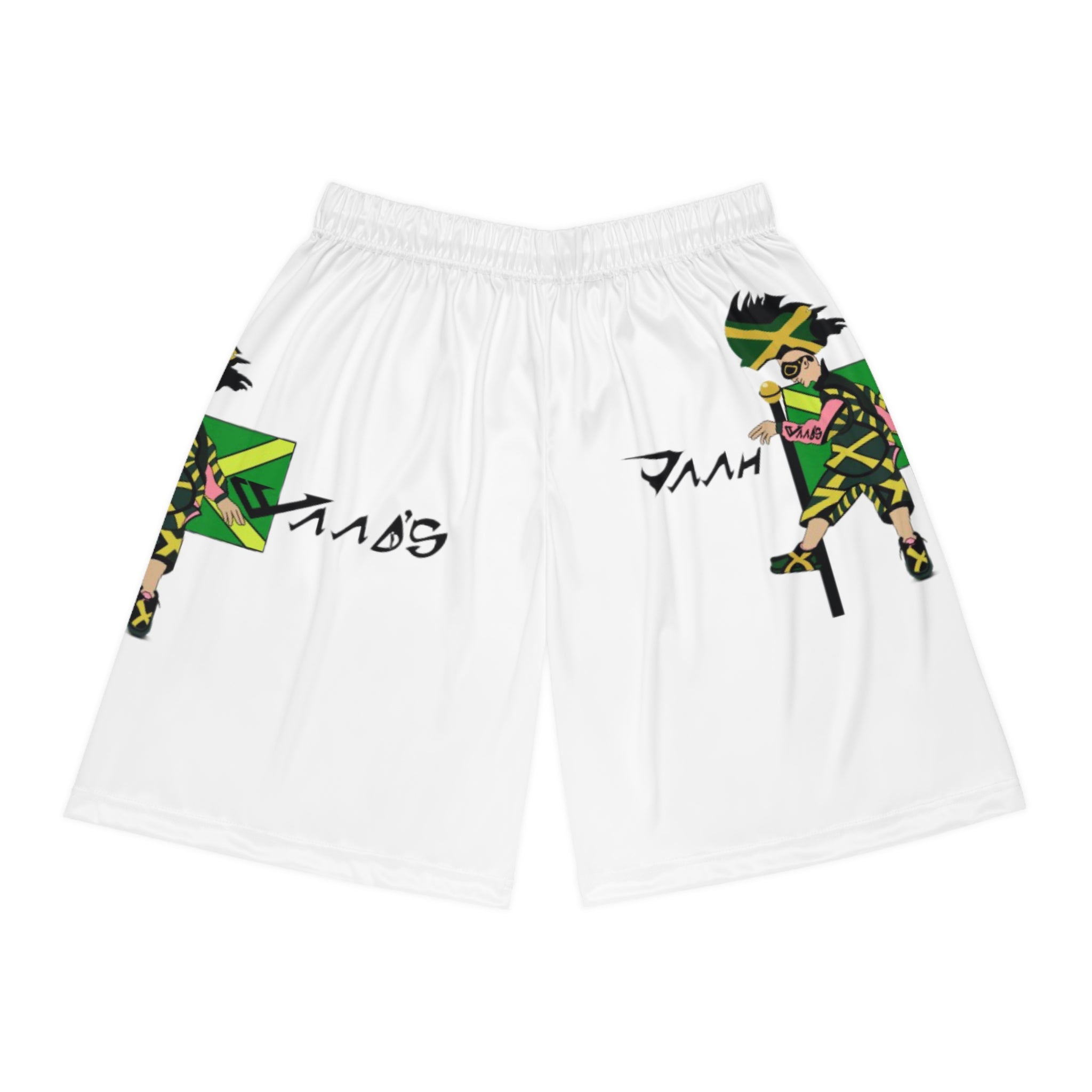 Vibrant Basketball Shorts for Athletes, Stylish Sportswear, Casual Summer Attire, Perfect for Game Days, Unique Design, AOP Pattern
