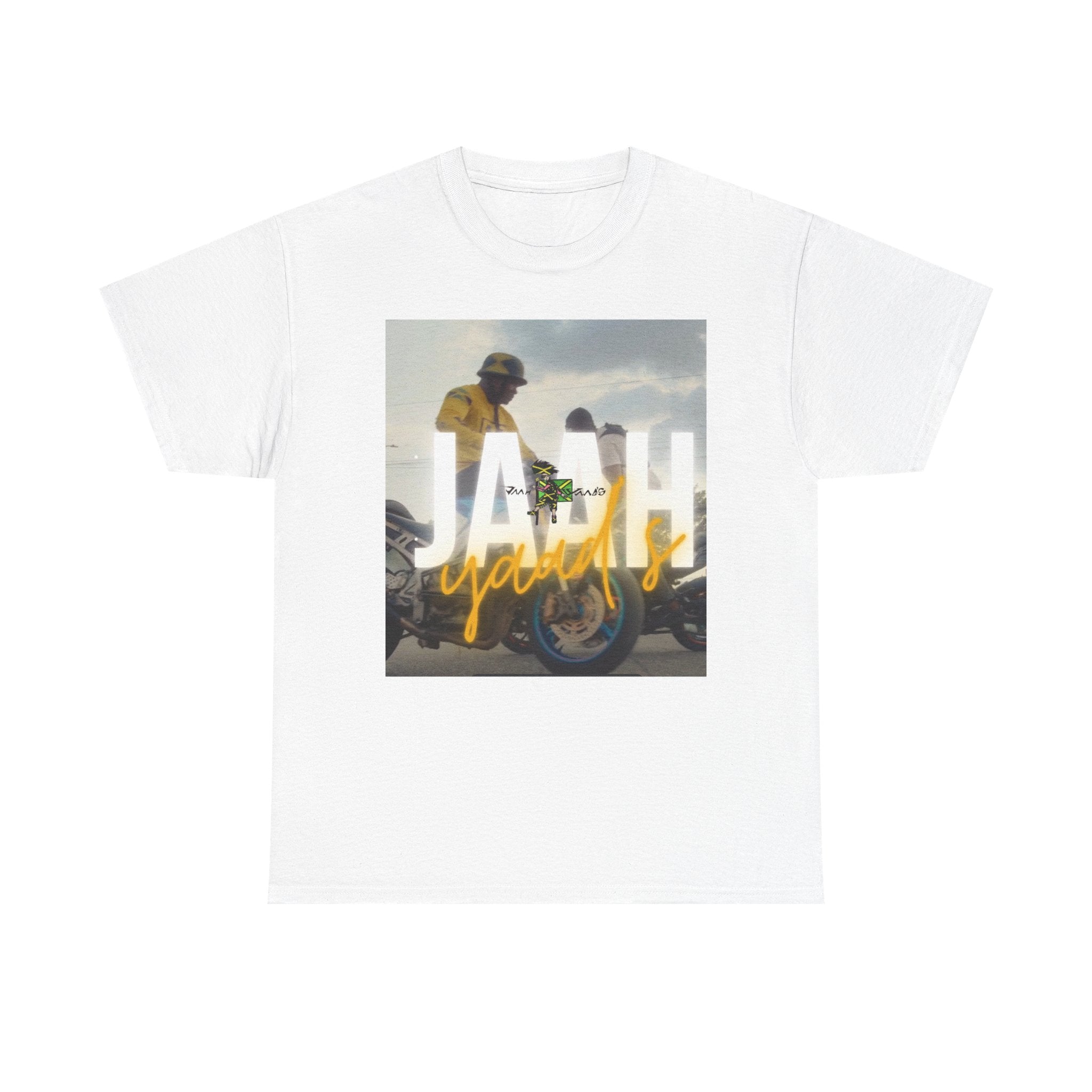 Unisex Heavy Cotton Tee with 'Jah Youths' Design - Casual Comfort for Everyday Style, Great for Festivals, Gifting, Streetwear, Music [...]