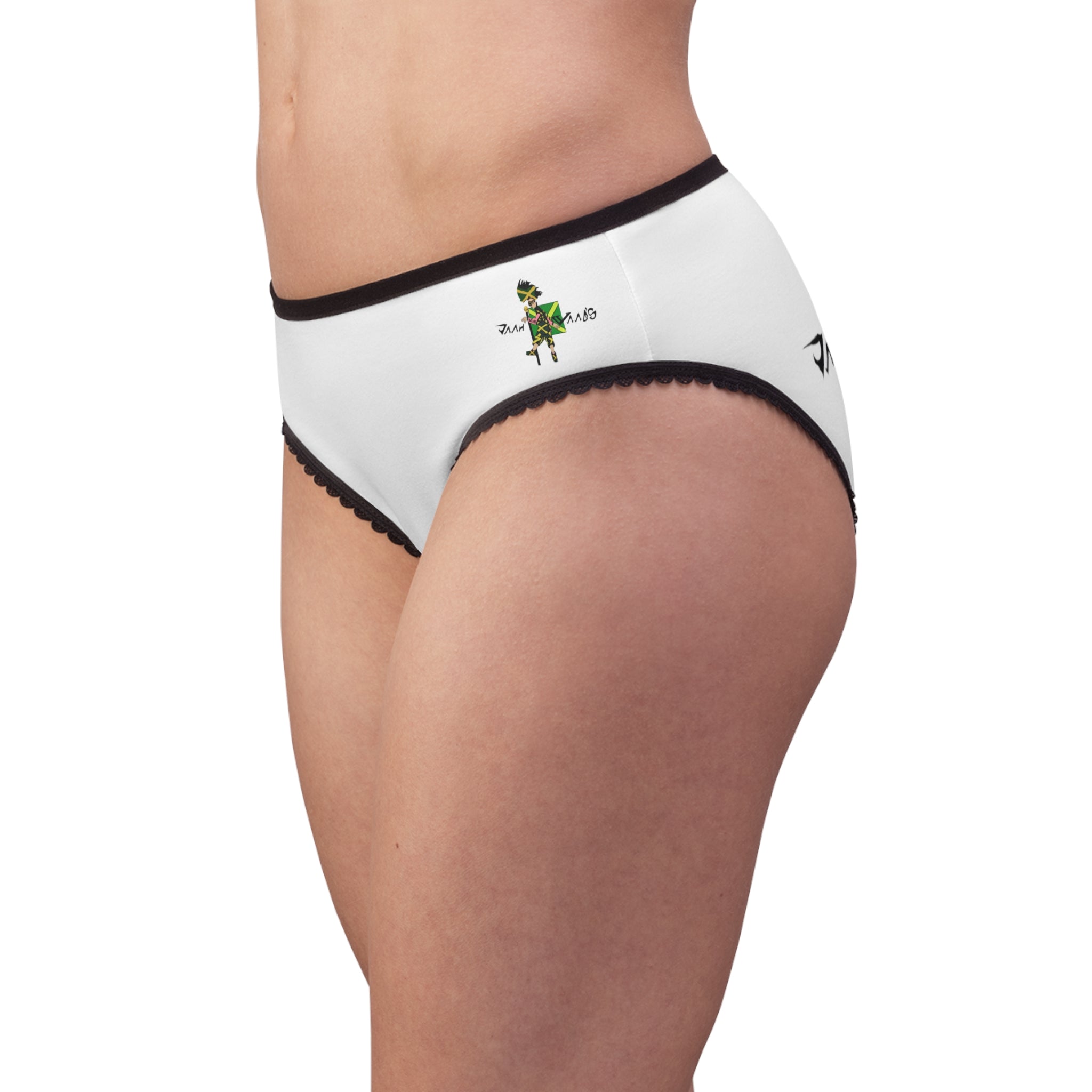 Playful Women's Briefs with Whimsical Design, Cute Underwear, Comfy Lingerie, Fun Gift for Her, Everyday Essentials