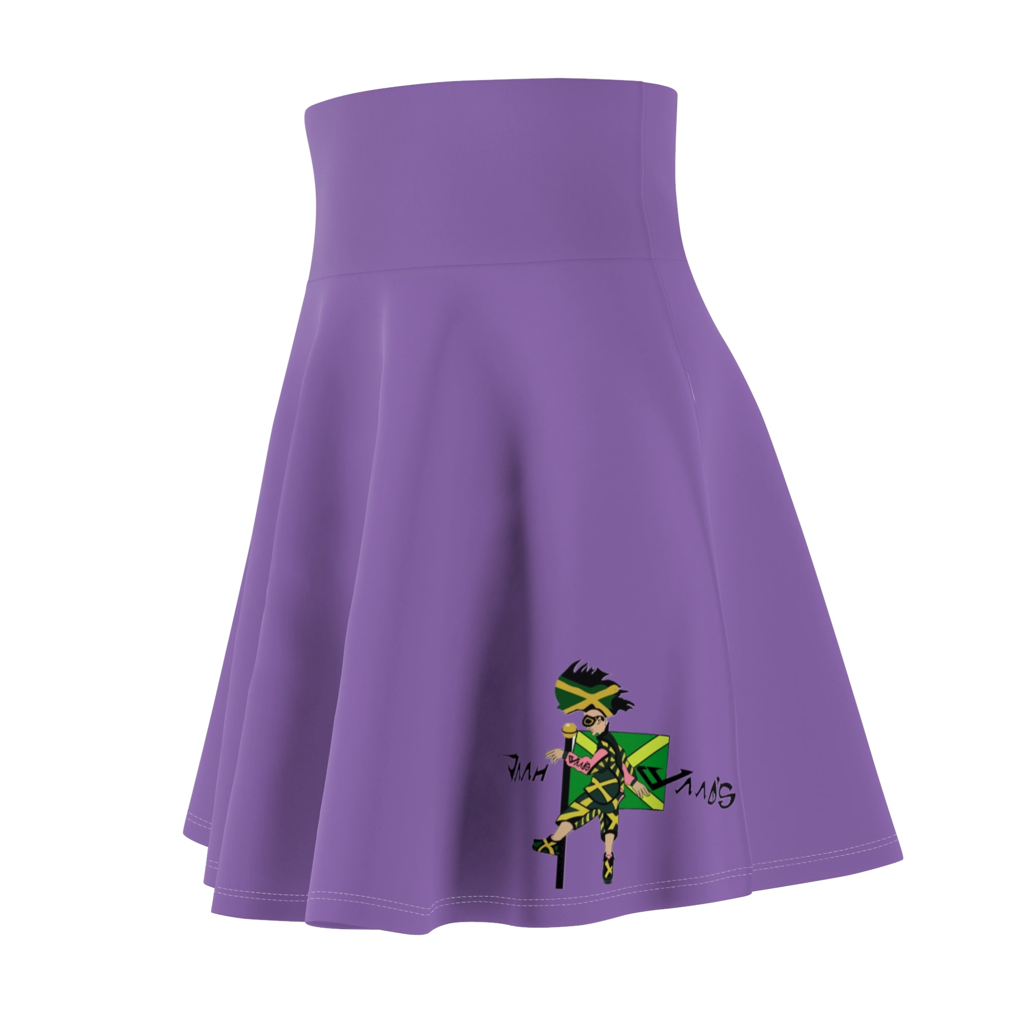 Stylish Women's Skater Skirt, Unique AOP Design, Vintage Vibe, Perfect for Parties, Casual Outings, Spring Fashion
