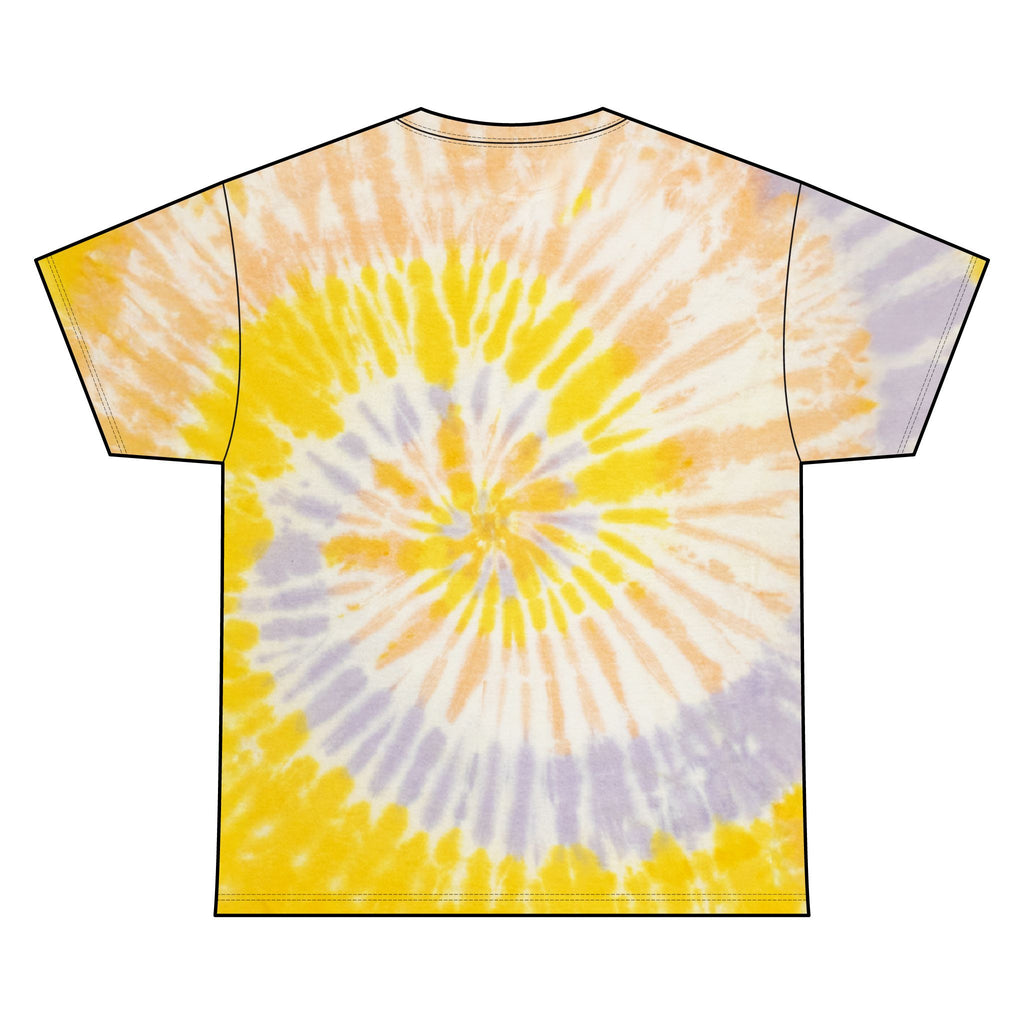 Unisex Tie Dye Cotton Tee - Vibrant Spiral Design for Summer Festivals, Casual Outings, Beach Days, Eco-Friendly Gift, Statement Tee