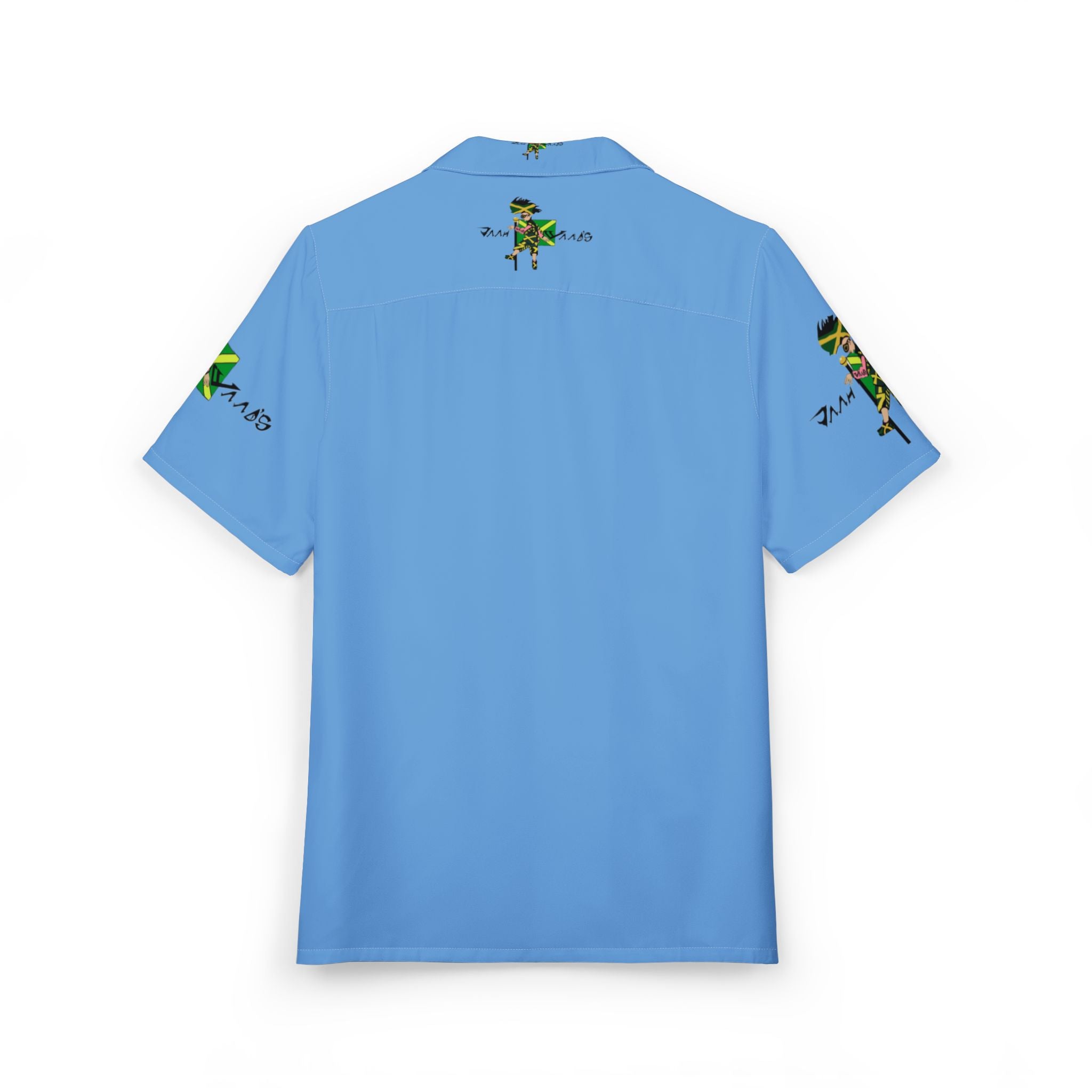 Tropical Button-Down Shirt, Unisex AOP Hawaiian Print Shirt, Summer Casual Wear, Luau Party Outfit, Beach Vacation Top