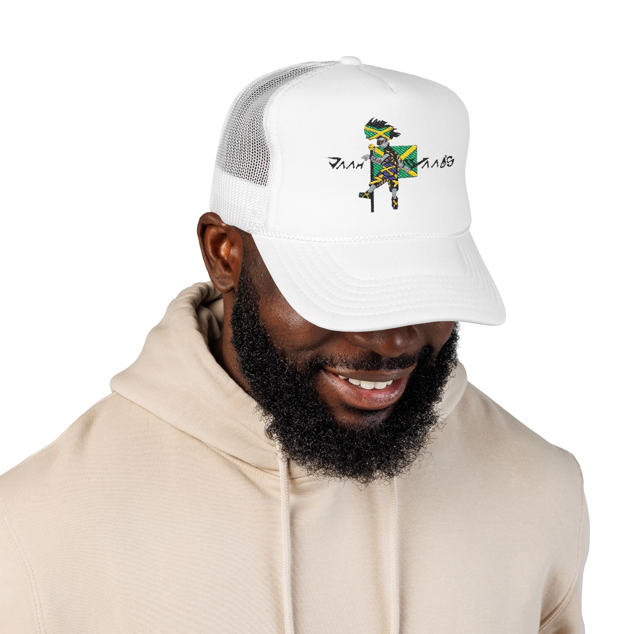 Embroidered Foam Trucker Hat, Personalized Cap, Vintage Style Hat, Festival Accessories, Unisex Outdoor Gear