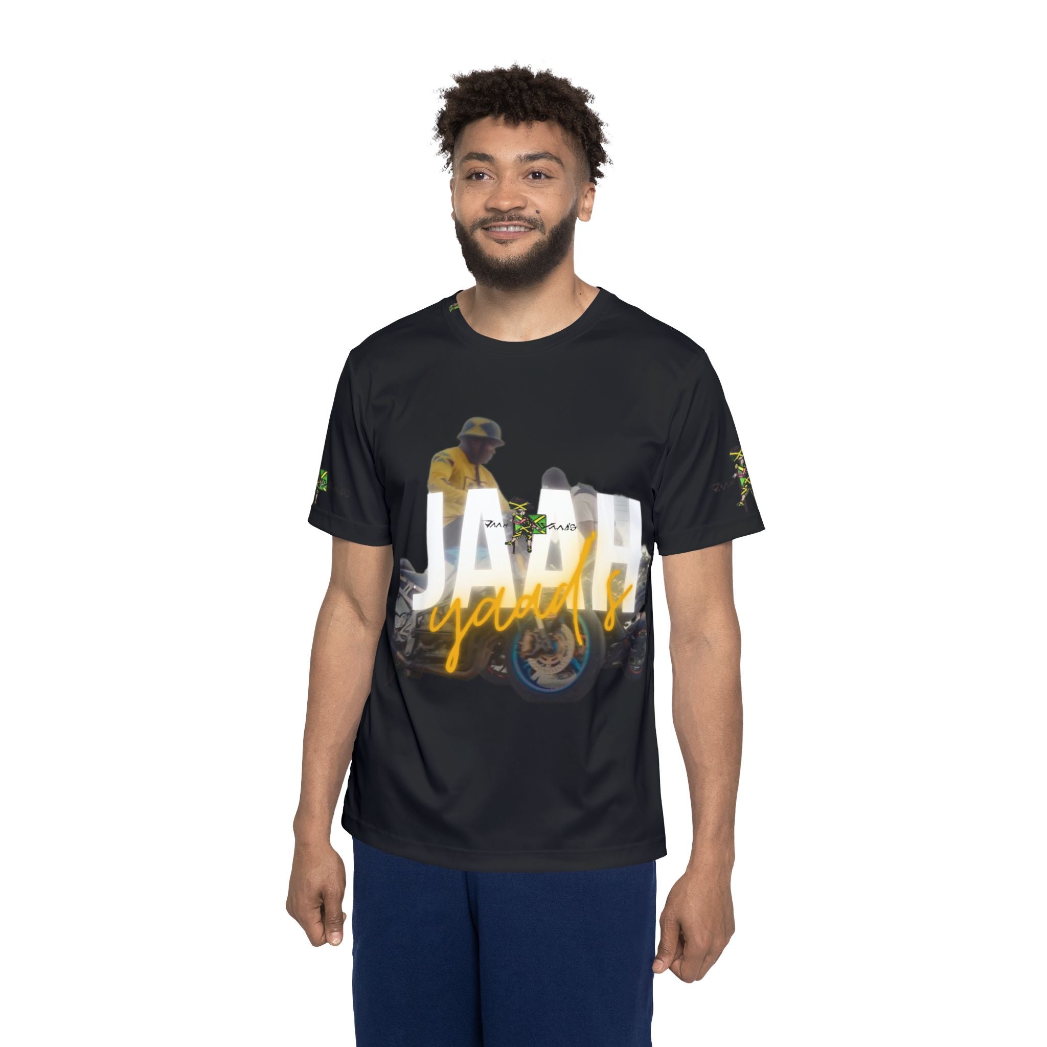 Men's Sports Jersey - Jah Youth Design, Athletic Wear, Gift for Sports Fans, Casual Gaming Tee, Trendy Apparel