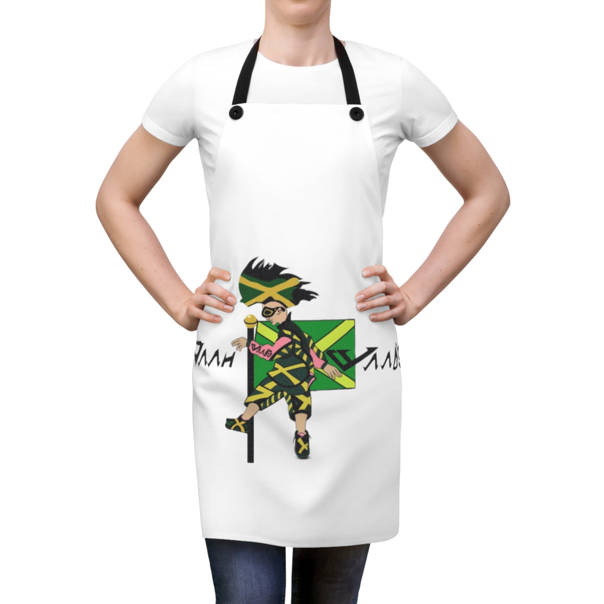 Colorful Artistic Chef Apron, Unique Cooking Gift, Fun Baking Apron, Creative Kitchen Accessory, Great for Foodie Enthusiasts
