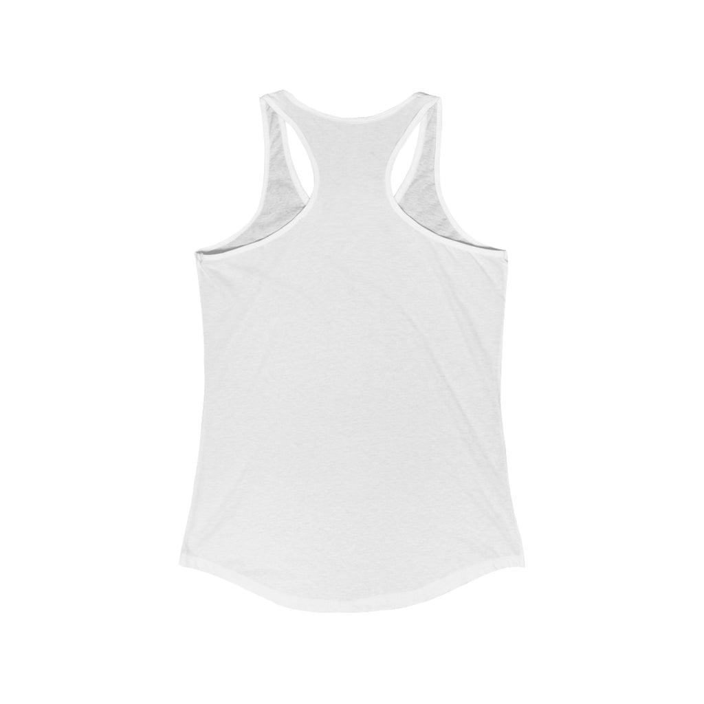Colorful Graphic Women's Racerback Tank - Perfect for Summer, Yoga, Beach Days, Gift, Activewear, Casual Style