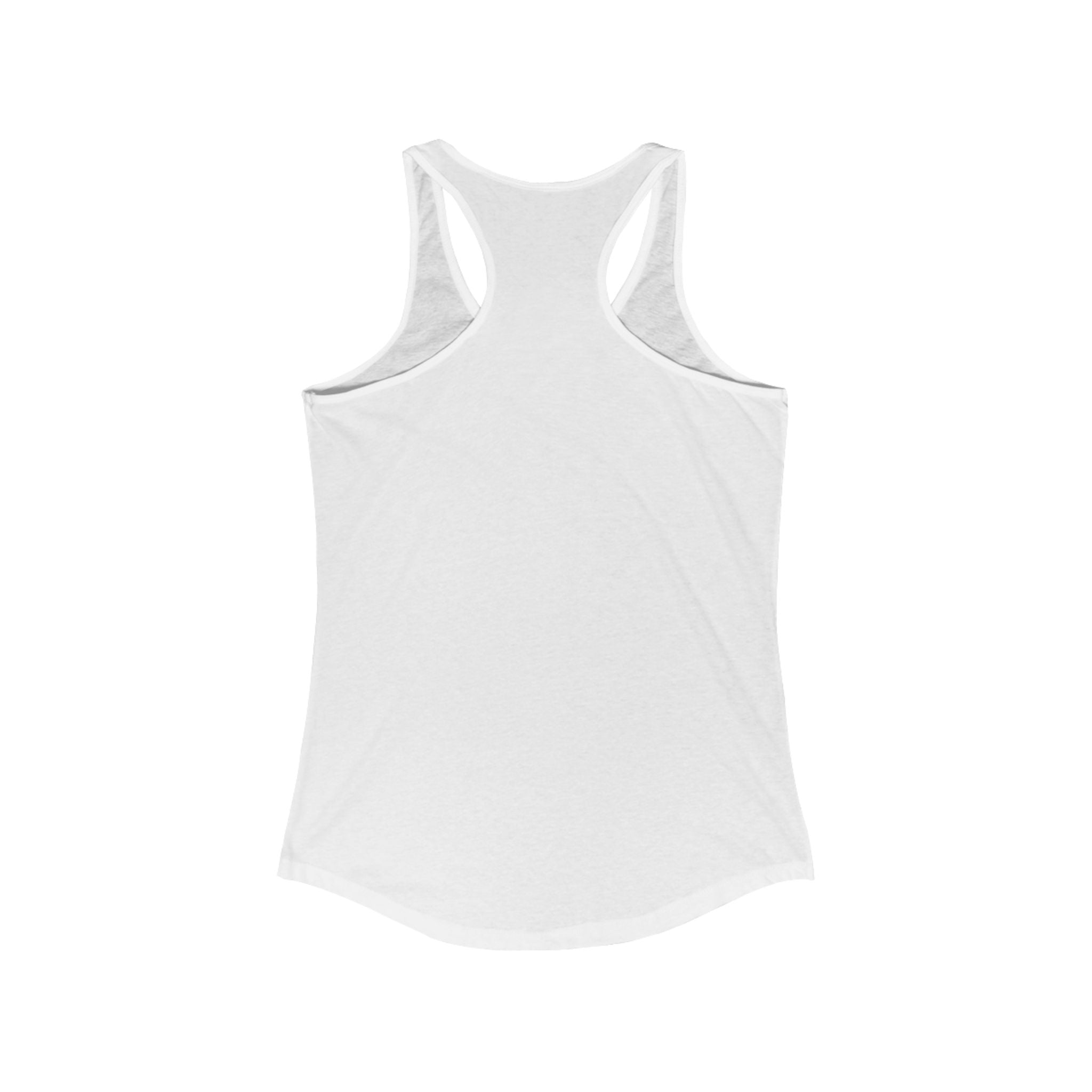 Colorful Graphic Women's Racerback Tank - Perfect for Summer, Yoga, Beach Days, Gift, Activewear, Casual Style