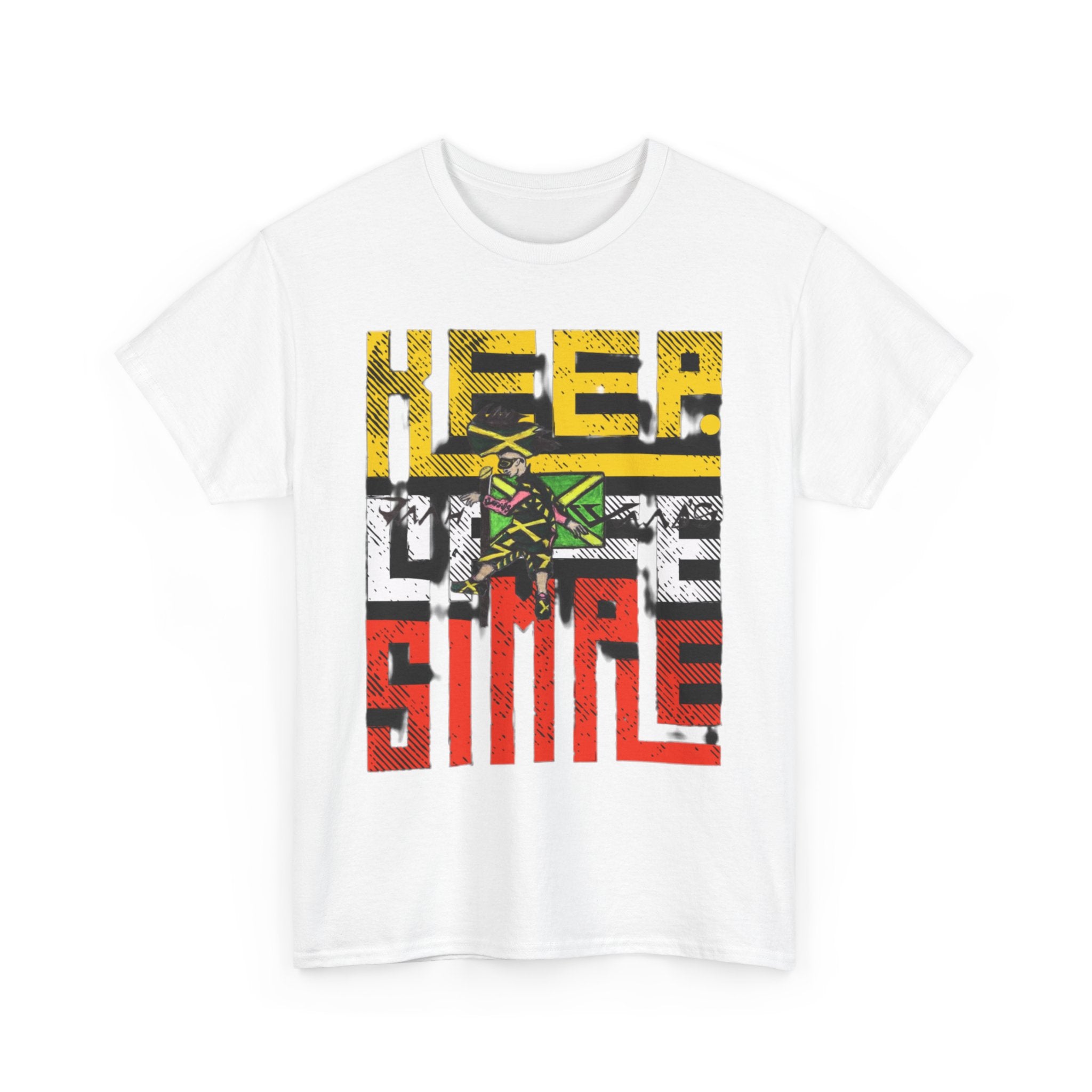 Keep It Simple Unisex Cotton Tee | Casual Wear, Street Style, Gift for Him, Gift for Her, Graphic Tee
