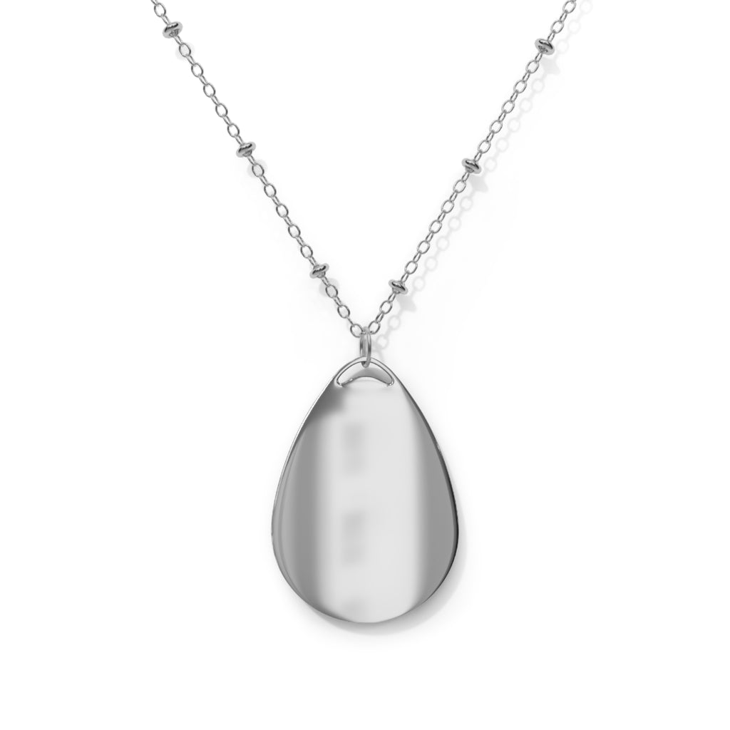 Stylish Oval Necklace, Personalized Gift, Unique Jewelry, Fashion Accessory, Everyday Wear, Trendy Neckpiece