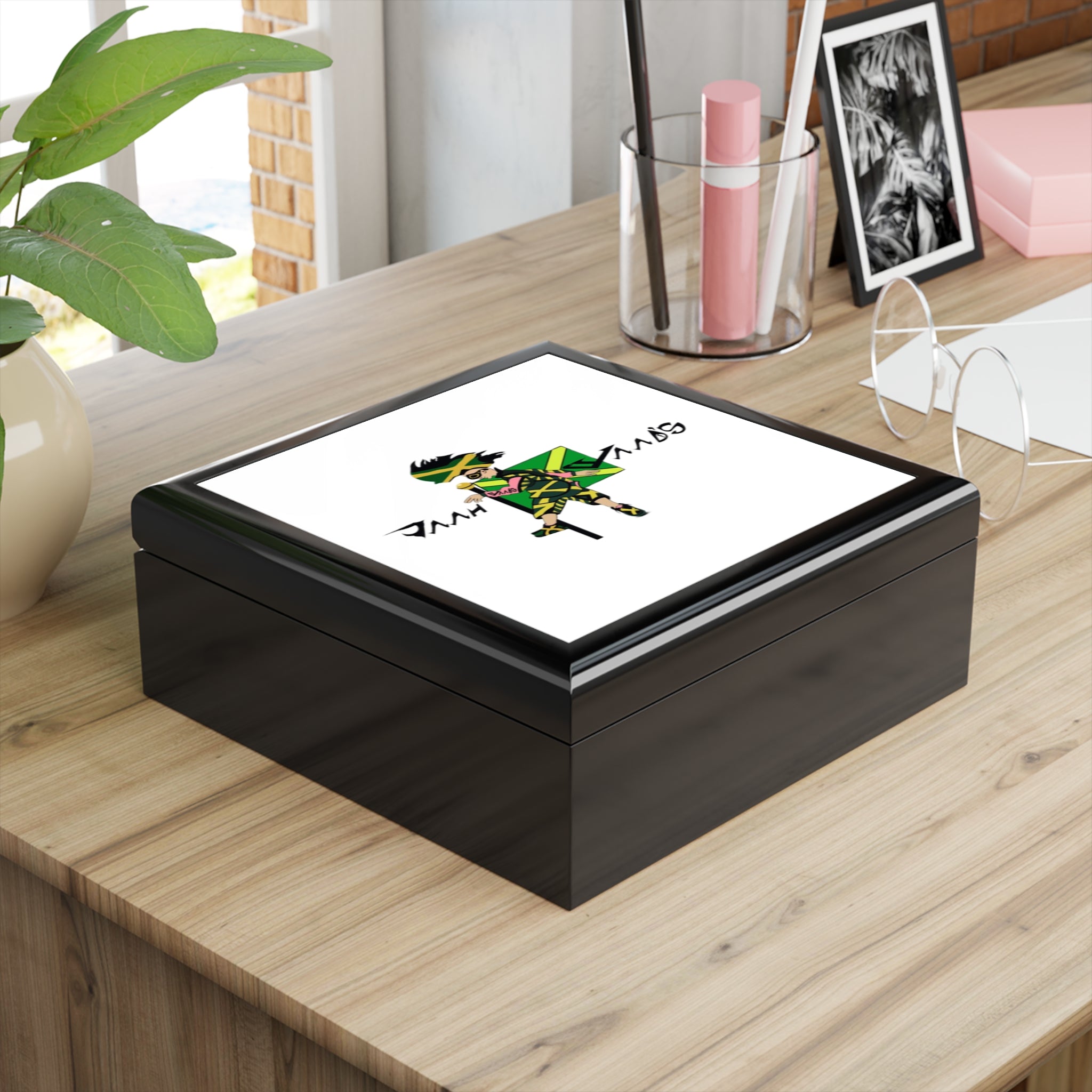 Unique Art Jewelry Box, Bohemian Keepsake Organizer, Perfect Gift for Her, Decorative Storage, Charm and Style