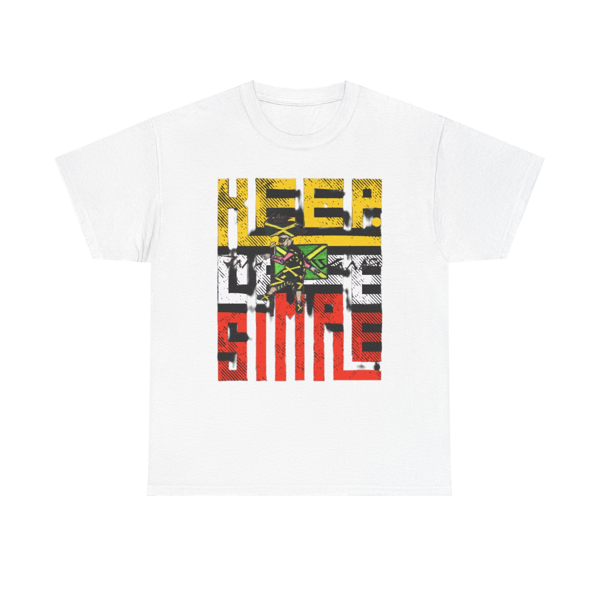 Keep It Simple Unisex Cotton Tee | Casual Wear, Street Style, Gift for Him, Gift for Her, Graphic Tee