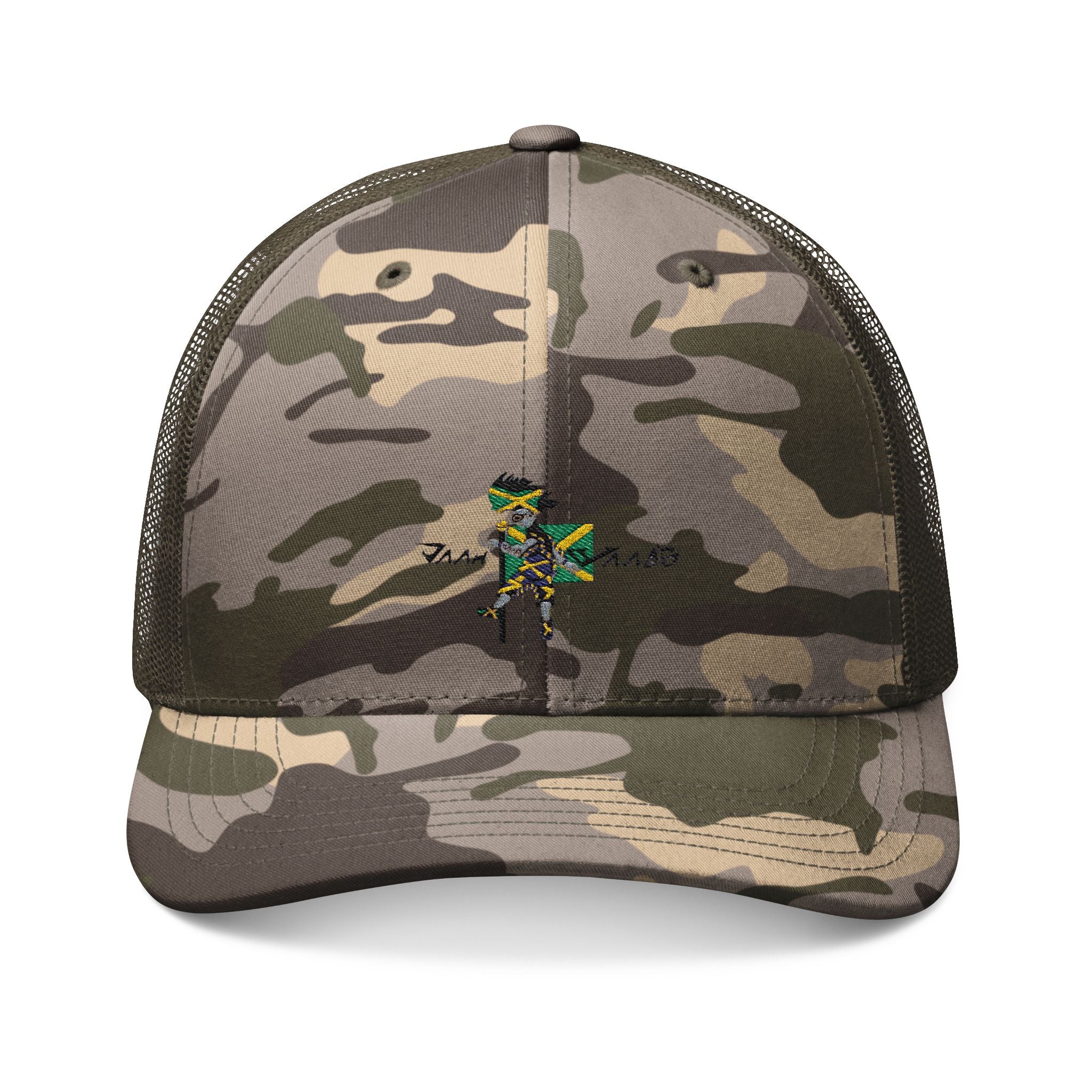Camouflage Trucker Hat - Distinctive Embroidered Cap for Outdoor Lovers, Adventure Seekers, Perfect Gift for Hunters, Stylish Summer [...]