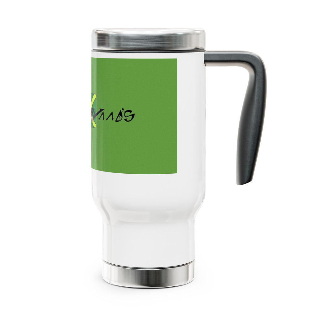 Vibrant Stainless Steel Travel Mug, Stylish Travel Cup, Insulated Coffee Mug, Unique Holiday Gift, Adventure Mug for Coffee Lovers