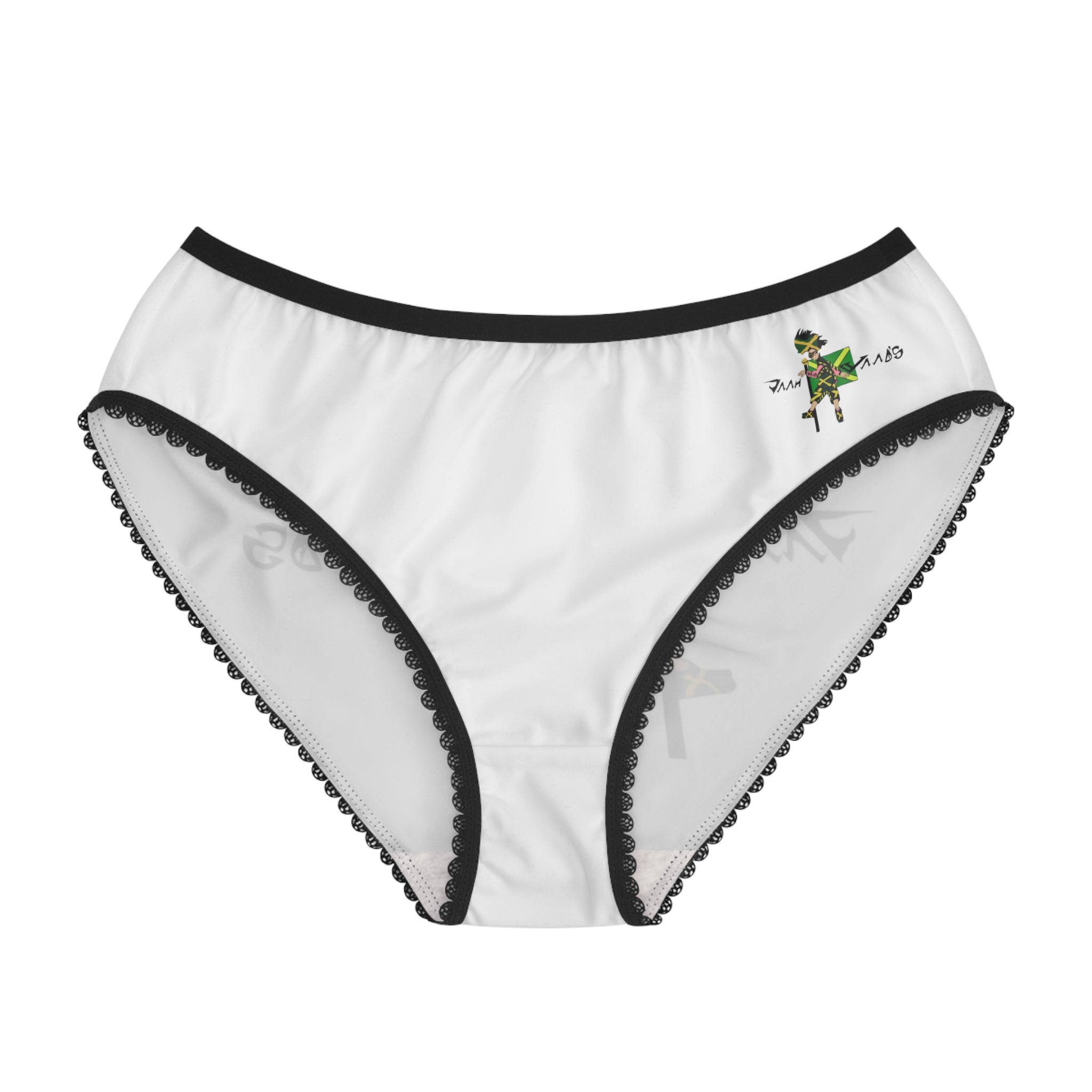 Playful Women's Briefs with Whimsical Design, Cute Underwear, Comfy Lingerie, Fun Gift for Her, Everyday Essentials