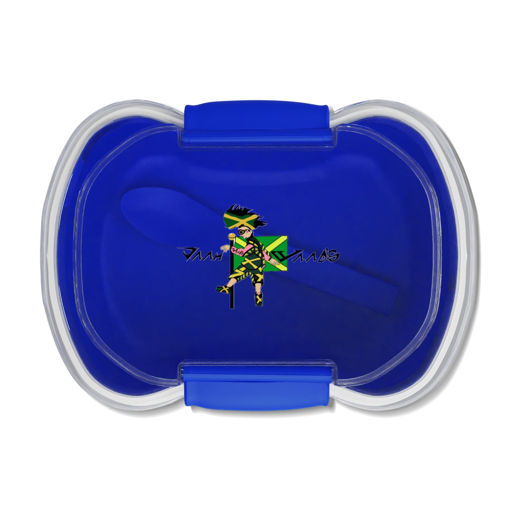 Practical Two-Tier Bento Box for Eco-Friendly Lunches, Meal Prep Container, On-the-Go Eating, School Lunch Box, Blue Lunch Set