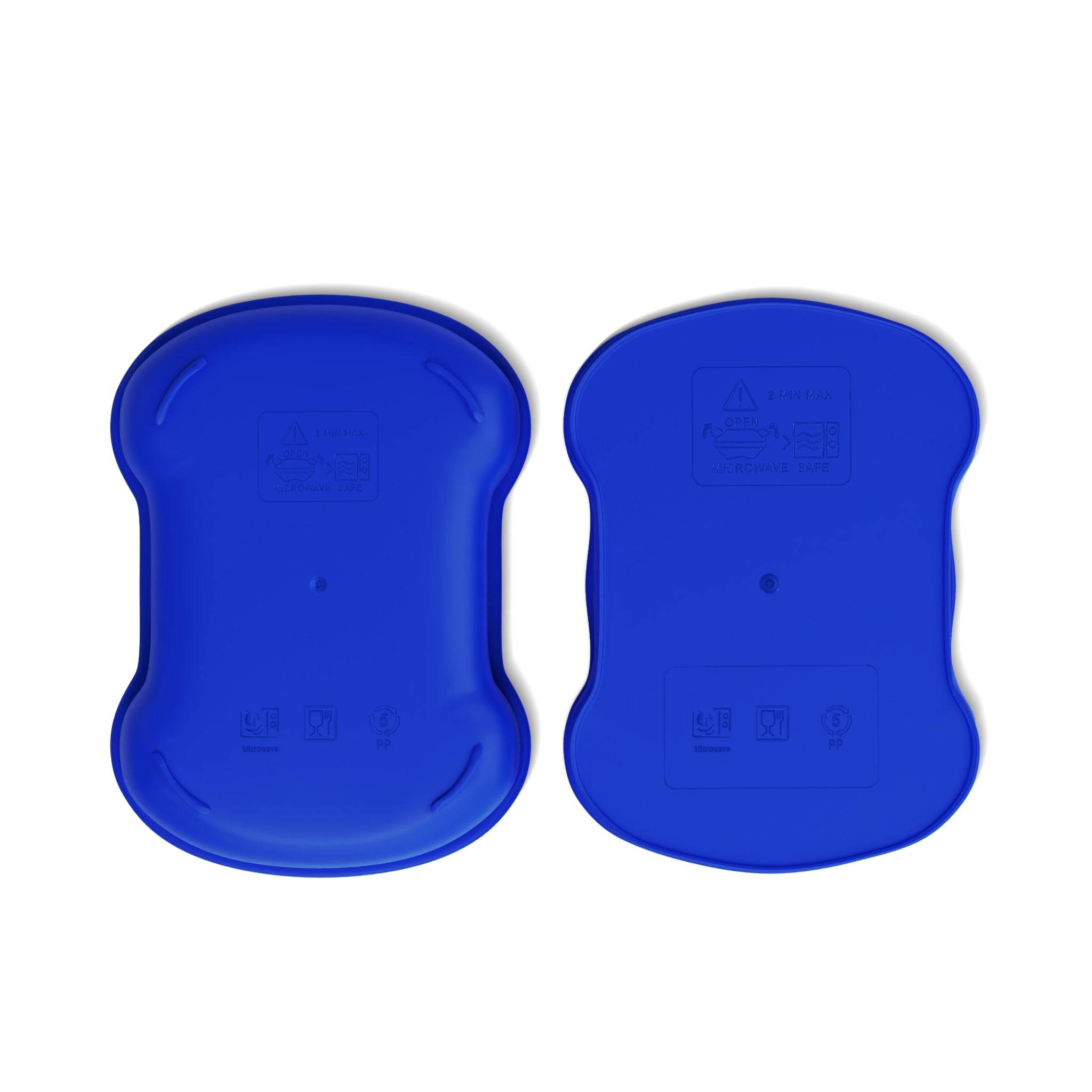 Practical Two-Tier Bento Box for Eco-Friendly Lunches, Meal Prep Container, On-the-Go Eating, School Lunch Box, Blue Lunch Set