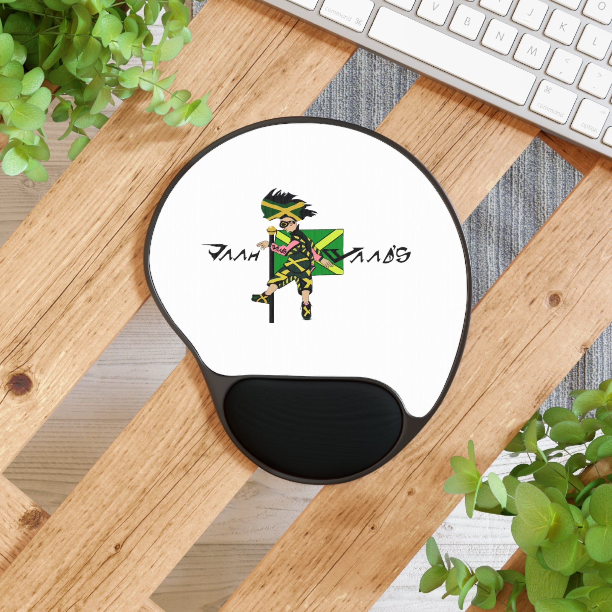 Colorful Mouse Pad with Wrist Rest - Unique Gaming Desk Accessory, Office Gift, Ergonomic Support, Fun Decor, Home Office Essentials