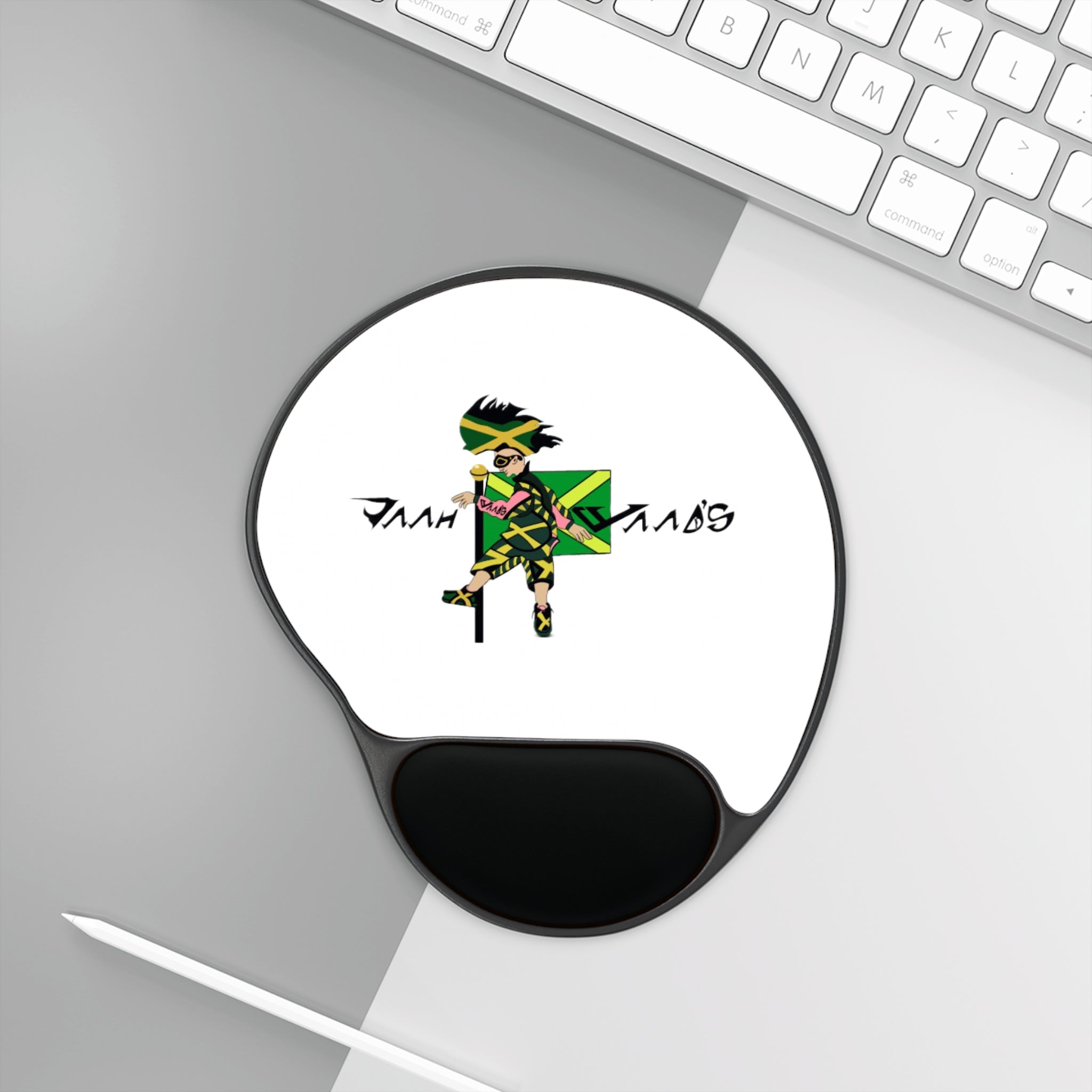 Colorful Mouse Pad with Wrist Rest - Unique Gaming Desk Accessory, Office Gift, Ergonomic Support, Fun Decor, Home Office Essentials