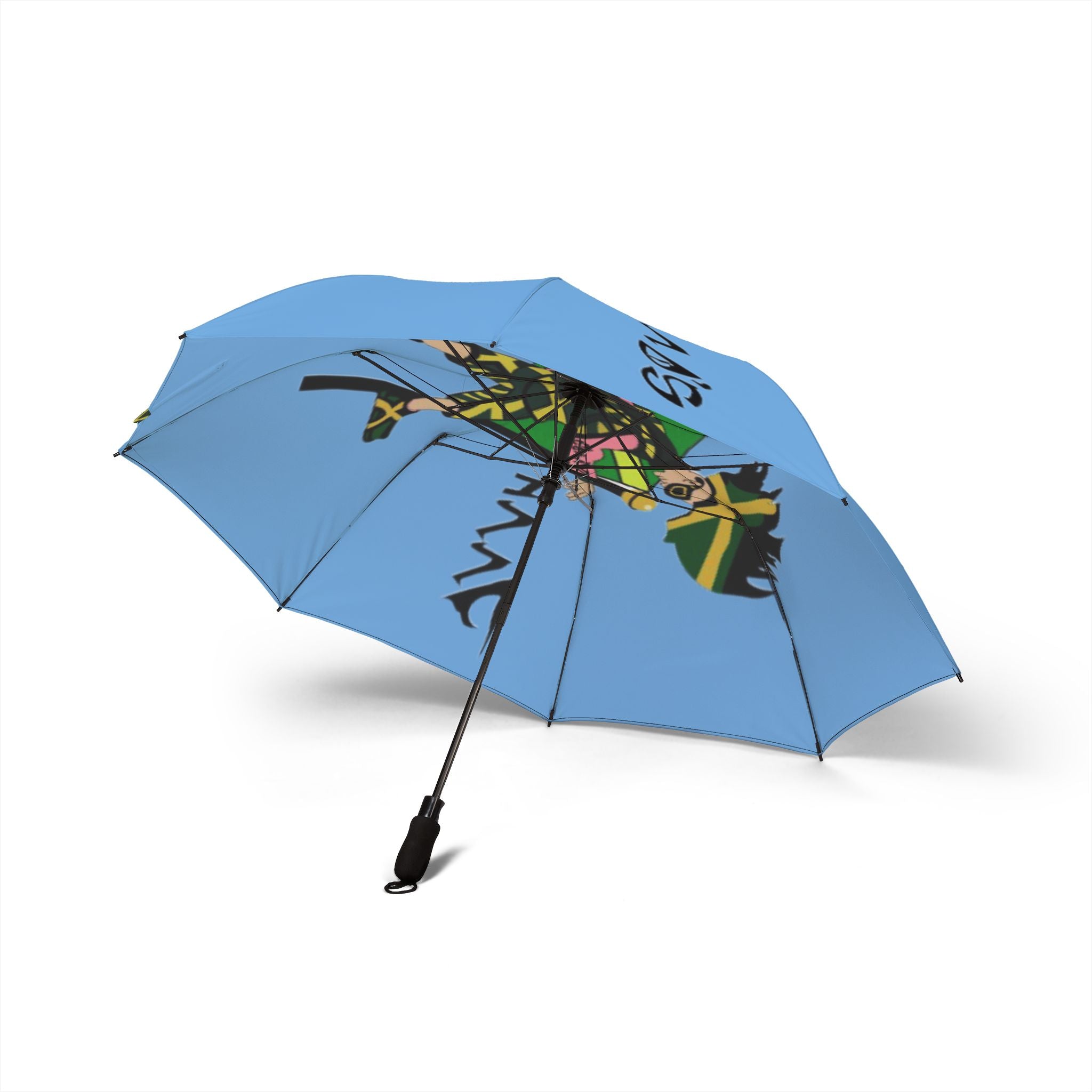 Vibrant Foldable Umbrella, Funky Umbrella for Rainy Days, Unique Gifts for Her, Stylish Weather Protection, Outdoor Accessories