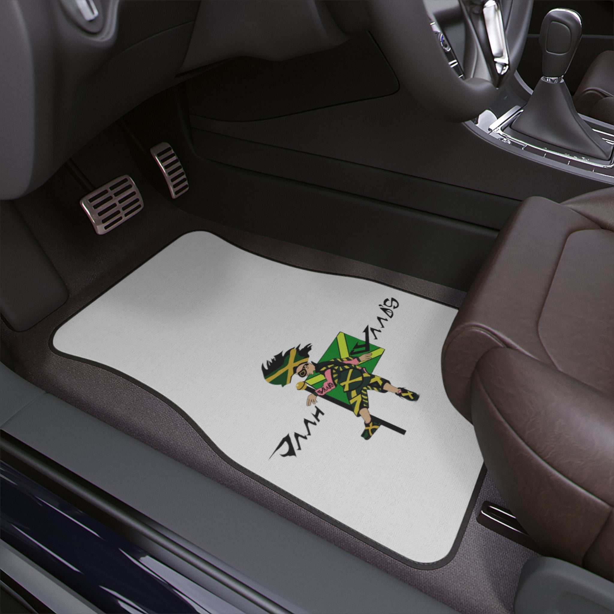 Vibrant Car Floor Mat with Custom Design, Show Your Style, Ideal Gift for Car Enthusiasts, Perfect for Road Trips, Unique Auto Accessory