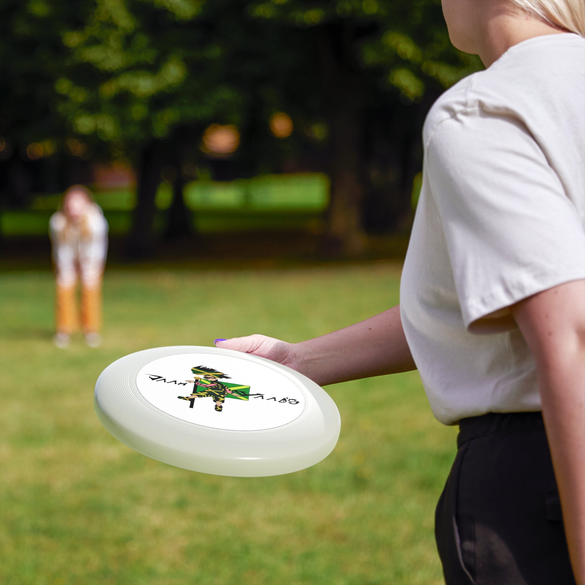 Frisbee with Artistic Design, Outdoor Fun Toy, Gift for Sports Lovers, Summer Party Essential, Casual Game DISK