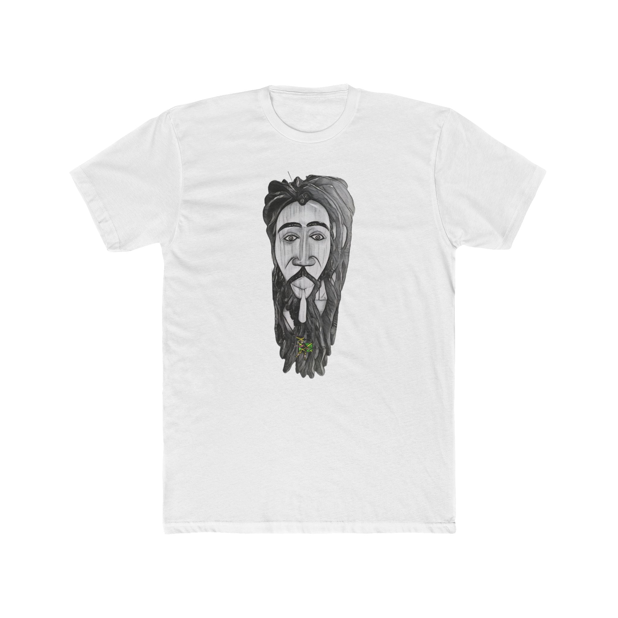 Cultural Graphic Tee, Unisex Cotton Crew Tee, Vintage Style T-Shirt, Artistic Casual Wear, Unique Gift for Art Lovers