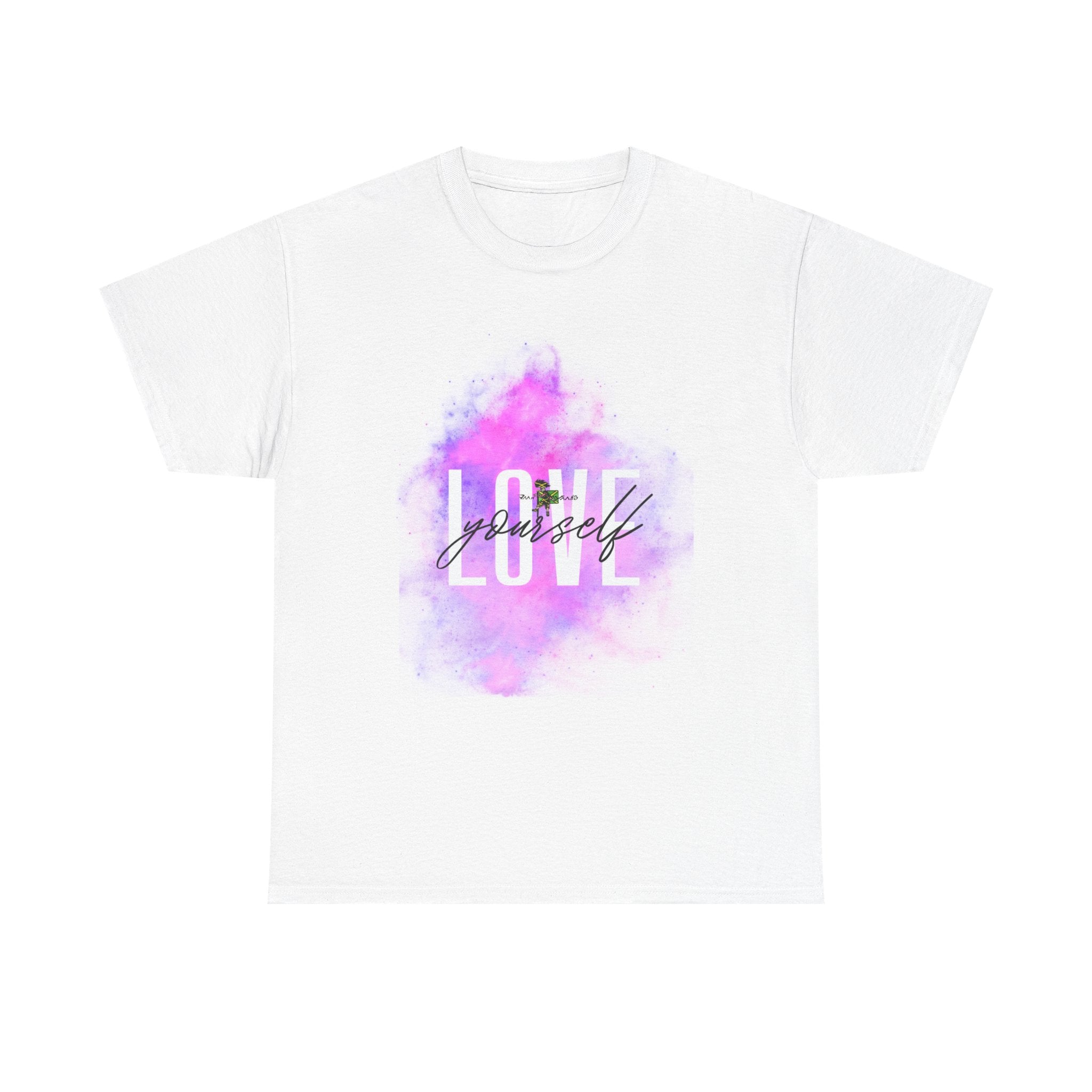 Love Yourself Cotton Tee, Inspirational Tee, Gift for Friends, Self-Care Shirt, Motivational Apparel, Casual Wear, Affirmation Top