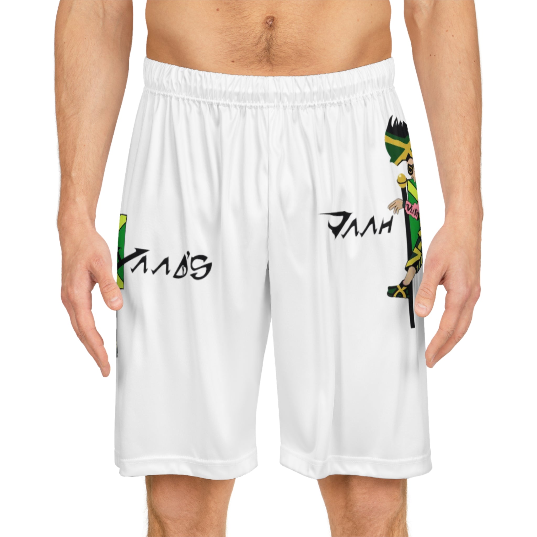 Vibrant Basketball Shorts for Athletes, Stylish Sportswear, Casual Summer Attire, Perfect for Game Days, Unique Design, AOP Pattern
