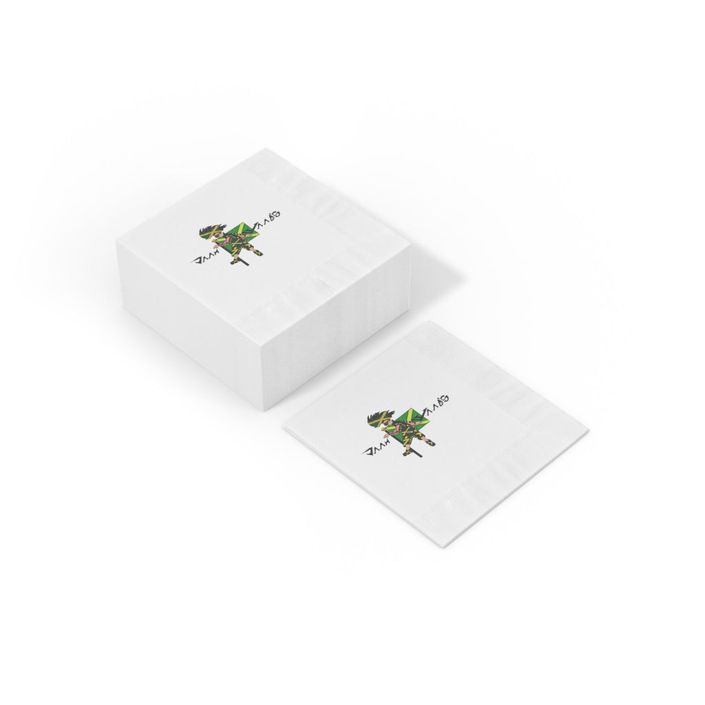 Stylish Party Napkins, Unique Coined Napkins for Celebrations, Custom Party Supplies, Eco-Friendly, Fun Napkin Designs