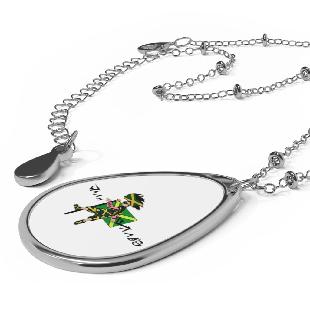 Stylish Oval Necklace, Personalized Gift, Unique Jewelry, Fashion Accessory, Everyday Wear, Trendy Neckpiece