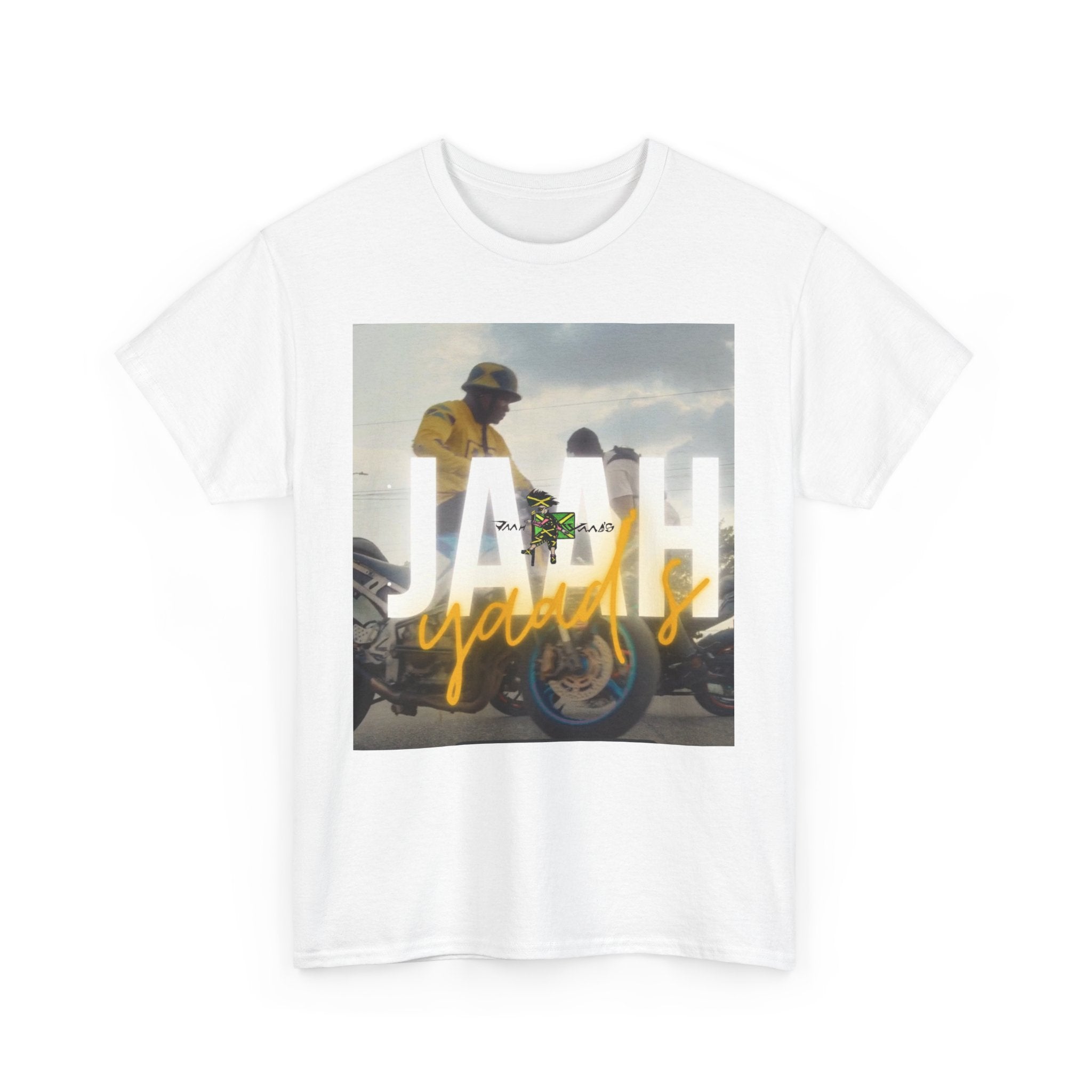 Unisex Heavy Cotton Tee with 'Jah Youths' Design - Casual Comfort for Everyday Style, Great for Festivals, Gifting, Streetwear, Music [...]