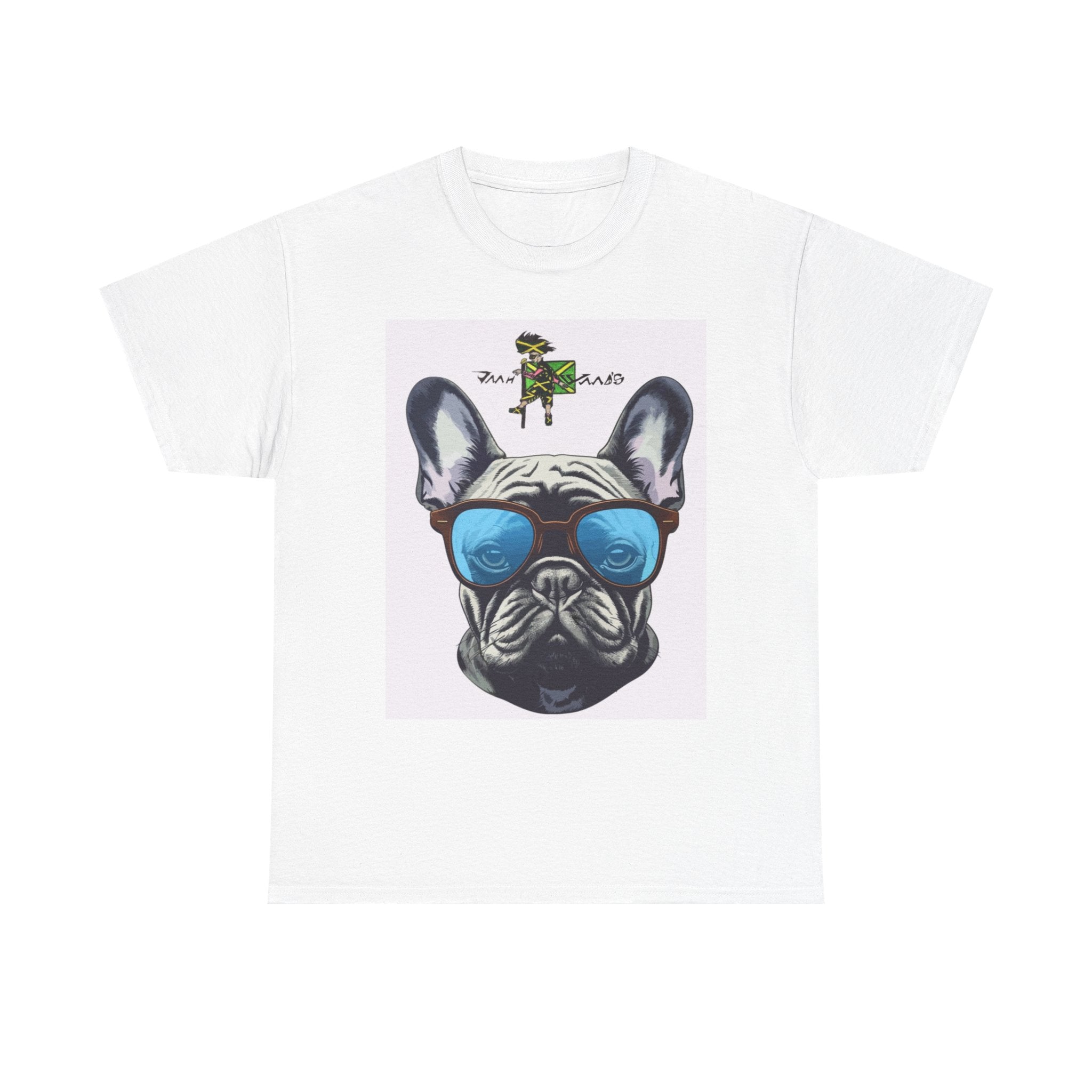 Stylish French Bulldog Tee, Dog Lover Gift, Casual Outfit, Summer Wear, Unique Graphic T-Shirt, Pet Owner Apparel, Fun Animal Shirt